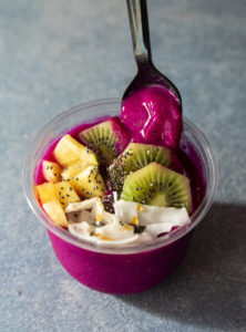 Islena Bowl at Cranky Carrot Juice Co. in Finn Hall (Photo by Julie Soefer)