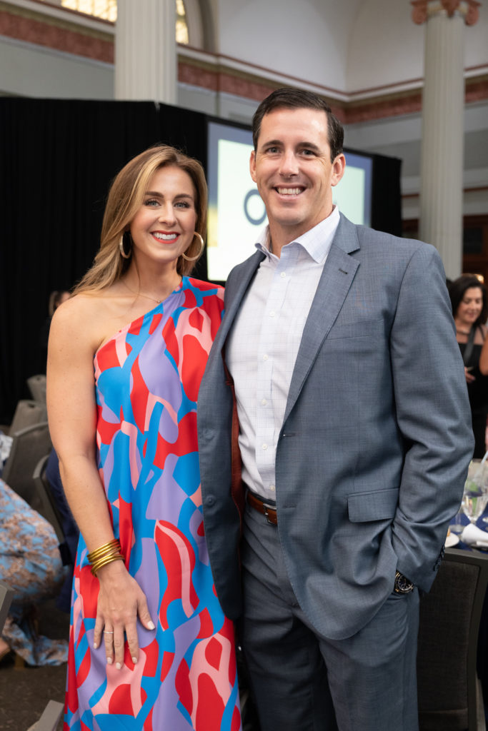 Jessica & Matt Morrison at the HelpCureHD fundraiser at Minute Maid Park. (Photo by Daniel Ortiz)