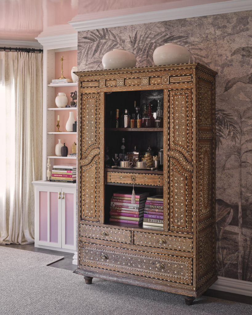 An exotic guest bedroom by Martyn Lawrence Bullard Design (Photo by Stephen Karlisch)