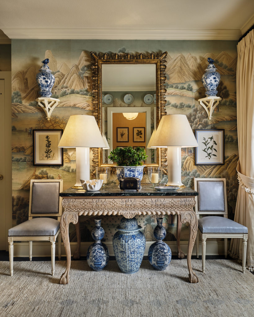 A room designed by Caroline Gidiere. 