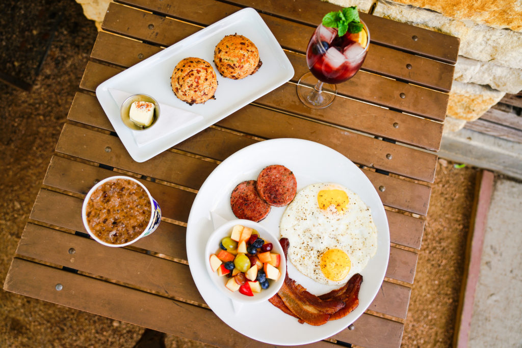  Some of the breakfast goodies served mornings at the new Heights eatery. (Photo by Mikah Danae)