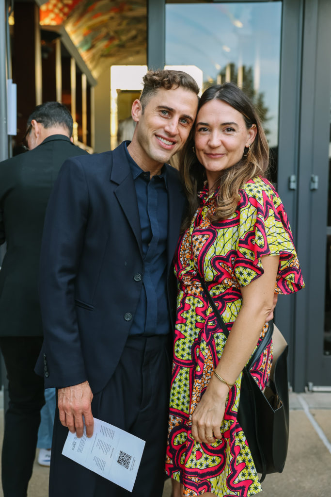 Michael Mandola, Melissa Luján at the "Loveletter" concert.  (Photo by Johnny Than)