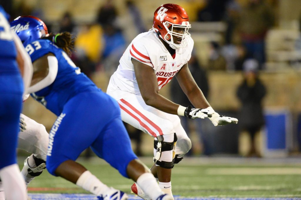 Patrick Paul knows that dominant blocks get noticed. And he looks to get a bunch of them for a high-profile Houston team. (Courtesy UH Athletics)