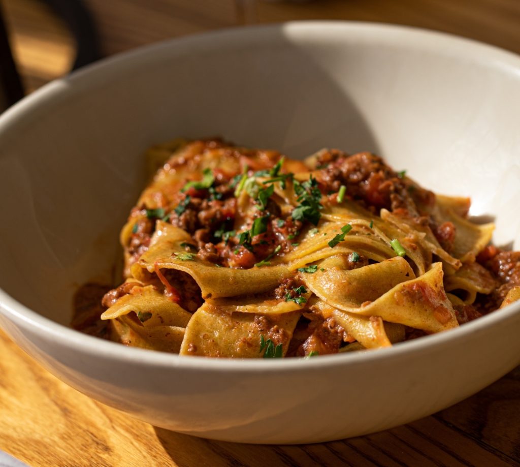 Pie Tap is not only pizza. It's fresh pasta, salads and a fab weekend brunch.