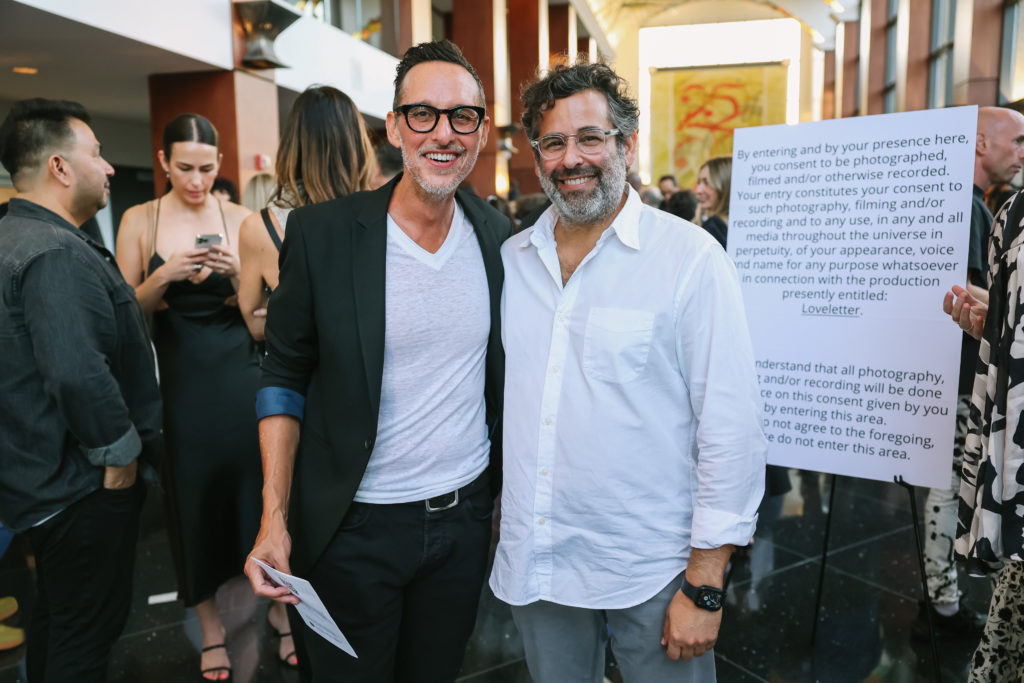 Russel Gonzalez, Shane Frank at the "Loveletter" concert.  (Photo by Johnny Than)