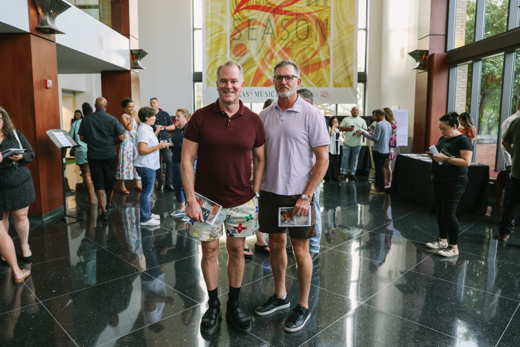 Shannon Hall, Marcus Sloan at the "Loveletter" concert. (Photo by Johnny Than)
