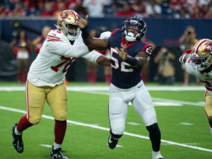 The Houston Texans beat the San Francisco 49ers 17-0 in the final preseason game at NRG Stadium