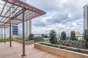 Texas Tower Elevated Outdoor Green Space (2); Image Courtesy of Hines