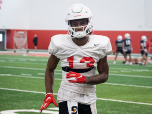 The University of Houston football team, led by head coach Dana Holgersen, held practice in their bubble.