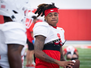 The University of Houston football team, led by head coach Dana Holgersen, held practice in their bubble.