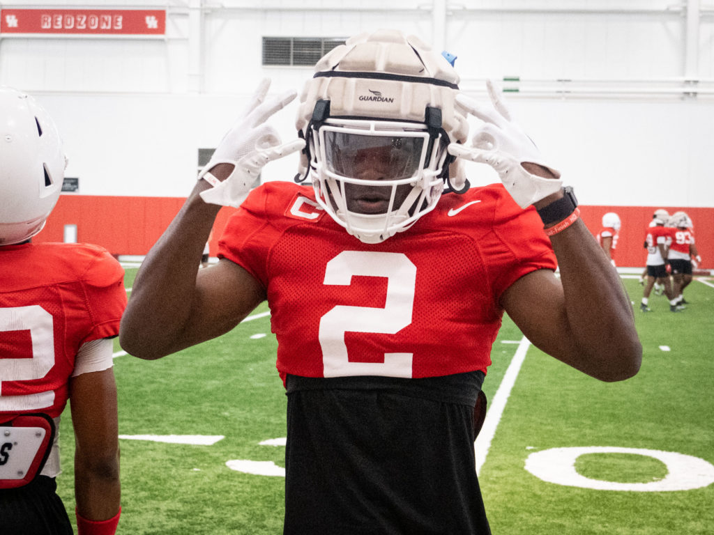 UH safety Gervarrius Owens is a potential difference maker for a revamped secondary. (Photo by F. Carter Smith)
