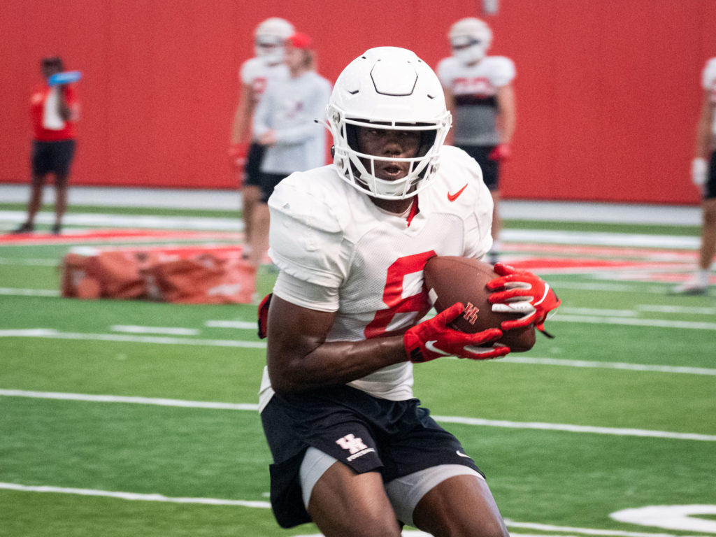 KeSean Carter gives the University of Houston another experienced receiving threat. (Photo by F. Carter Smith)