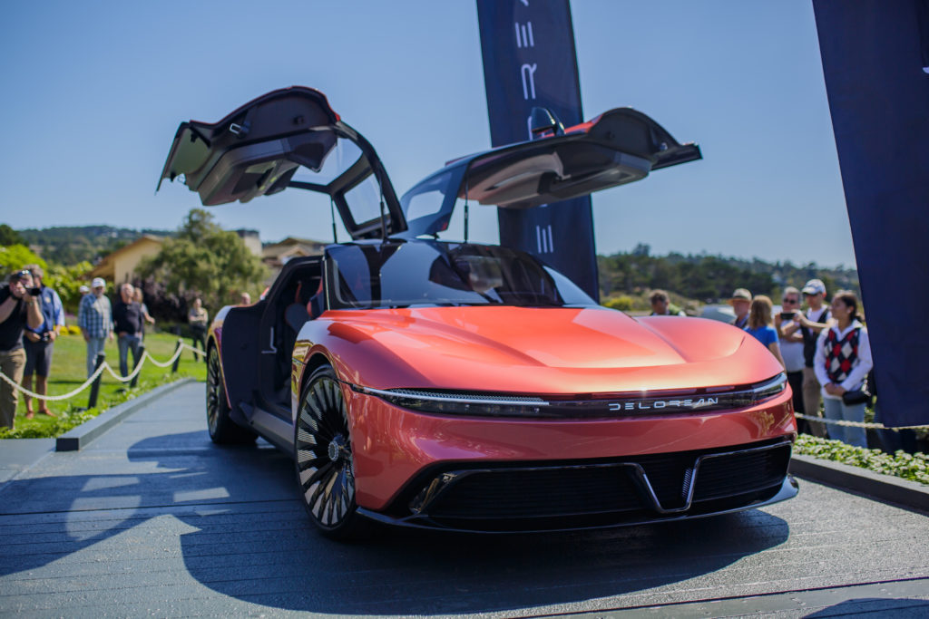 DeLorean still knows how to leave an impression all of its own.