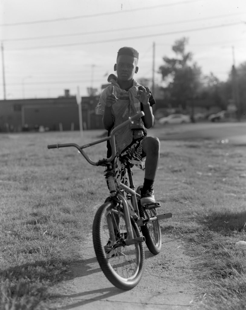 Colby Deal's "Little Christian," 2017, at Art Is Bond 