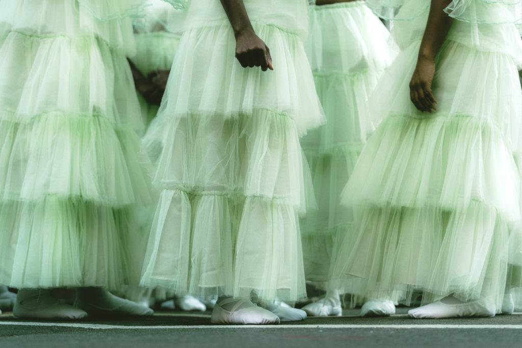 Greg Noire's "Black Angels," 2022, at Art Is Bond 