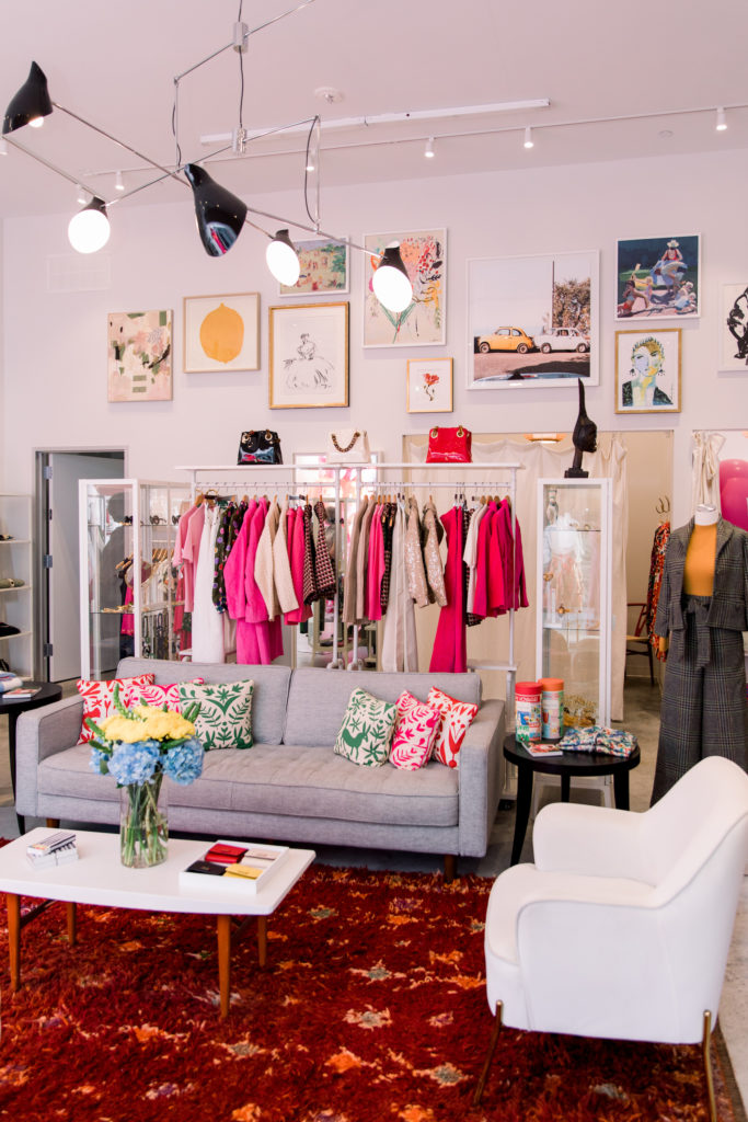 The Frances Valentine boutique in River Oaks District