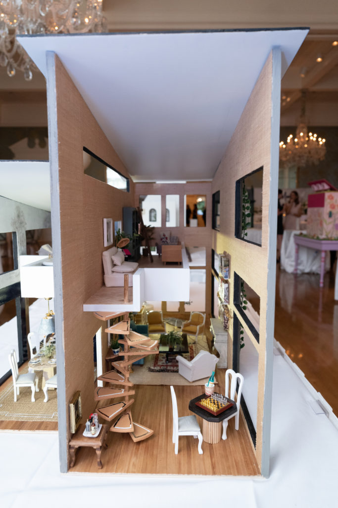 Interior designer Laura Dalton's  dollhouse at the 'La Petite Maison' gala (Photo by Daniel Ortiz)