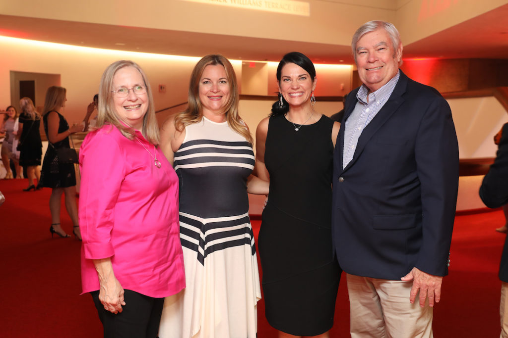 The Jalufka family at the Alley Theatre opening season dinner