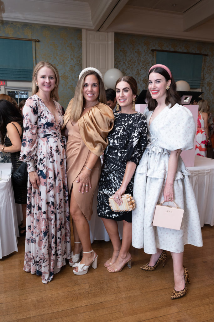 Kristen Selinger, Maggie Dunham, Emily Davis, Valerie Dittner at the 'La Petite Maison' gala (Photo by Daniel Ortiz)