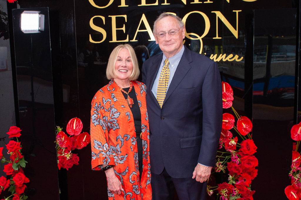 Elsie & Les Eckert at the Alley Theatre opening season dinner