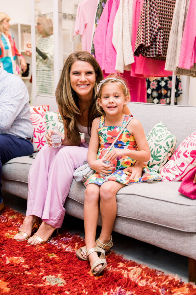 Abigail Hartland, Elle Hogan at the Frances Valentine first anniversary celebration