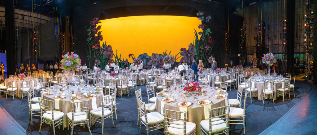 The Houston Ballet Opening Night Onstage Dinner at Wortham Theater Center following by the revival of 'Peter Pan' (Photo by Wilson Parish)   