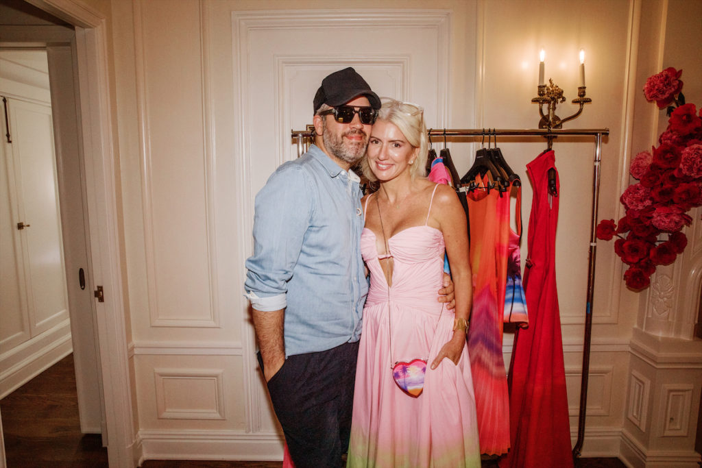 Brandon Maxwell, Erin Driscoll Thornton (Photo by Kristen Kilpatrick)