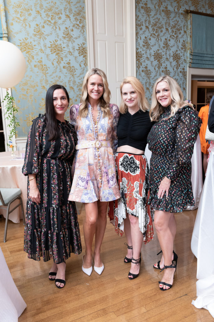 Candace Thomas, Lyndsey Zorich, Traci Ling, Kathleen Caserio at the 'La Petite Maison' gala (Photo by Daniel Ortiz)