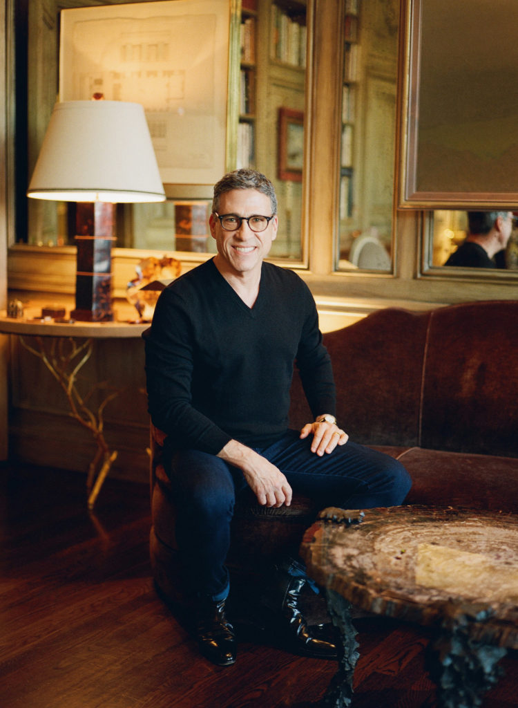 Jeffry Weisman is at Minotti Cucine (Photo Meg Messina)