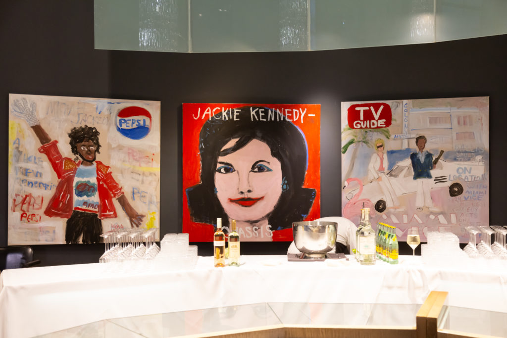 Tyler Casey's work at Stanley Korshak. (Photography by Hal Samples) 