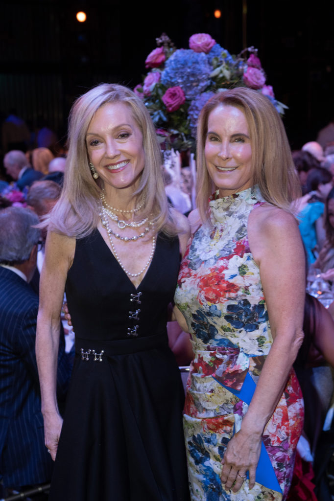 Ann Bean, Susan Binney at the Houston Ballet Opening Night Onstage Dinner (Photo by Wilson Parish)  