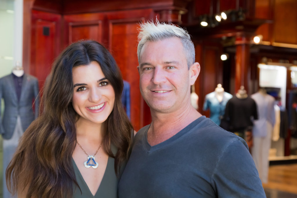 Annie Ferguson, Bret McKinney. (Photography by Hal Samples) 