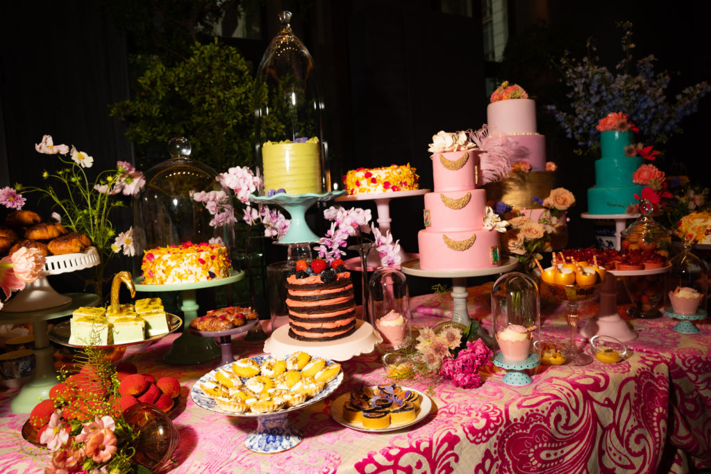Four Seasons Hotel chefs from across the country created desserts for the inaugural Vogue Vanguard breakfast. (Photo by Jason Sean Weiss/BFA.com. )