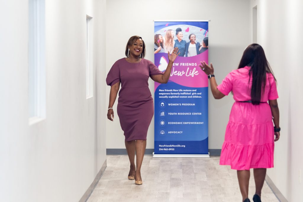 Since Bianca Davis became New Friends New Life CEO in January 2021, her focus has been on dispelling the myths around trafficking.