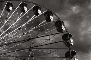 Boozie’s – Ferris Wheel at the Fort Worth Stock Show and Rodeo. Photography by David Hollister.