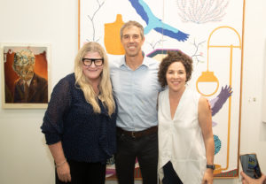 Dina Light-McNeely, Beto O’Rourke, Erin Cluley