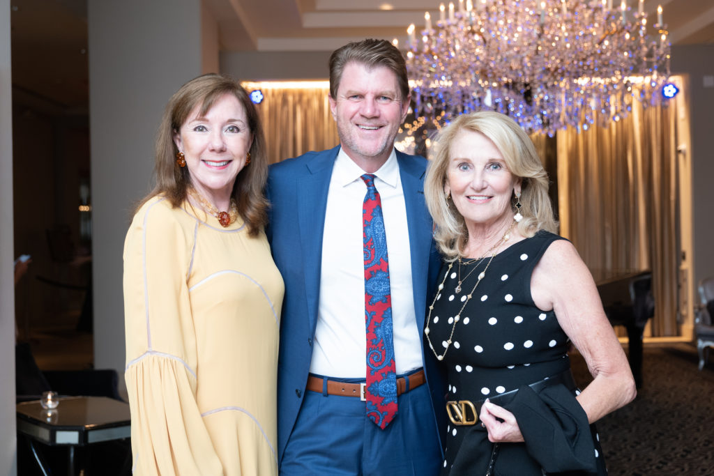 Elizabeth Setin, Bill Baldwin, Denise Monteleone at the El Centro de Corazón luncheon (Photo by Daniel Ortiz)