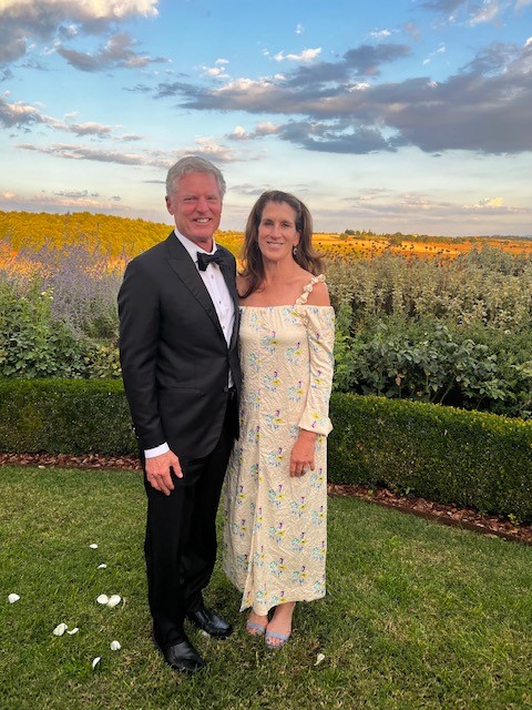 Honorees Kate and Steve Gibson