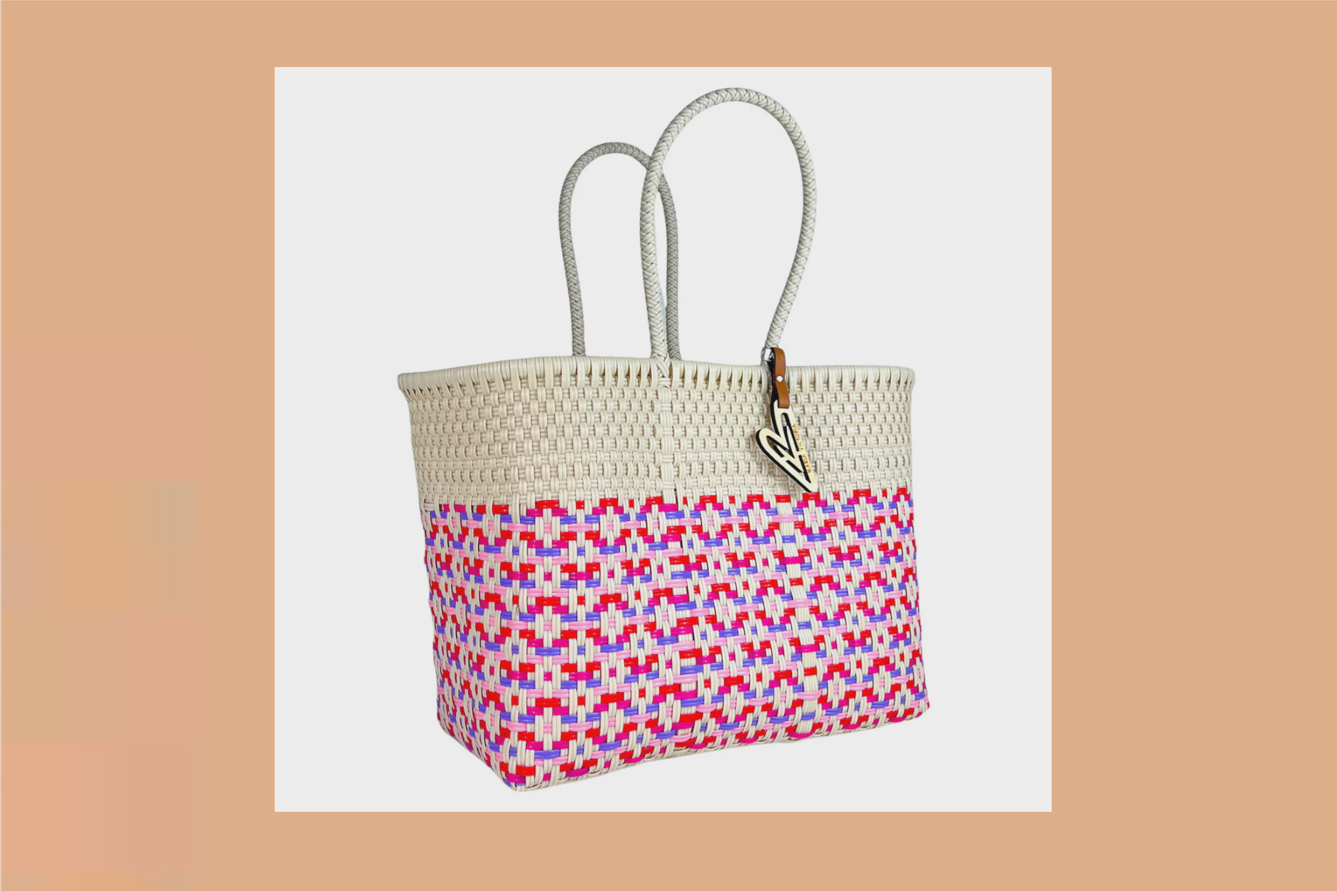 Maria Victoria | Multicolor Pattern Women’s Tote Bag, $60