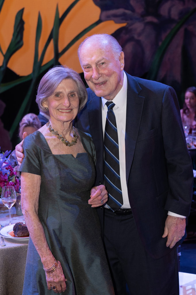 Melza & Ted Barr at the Houston Ballet Opening Night Onstage Dinner (Photo by Wilson Parish)  