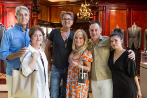 Mike Casey, Deborah Casey, Niven Morgan, Leisa Street, Tyler Casey, Jazmin Casey (Photography by Hal Samples)