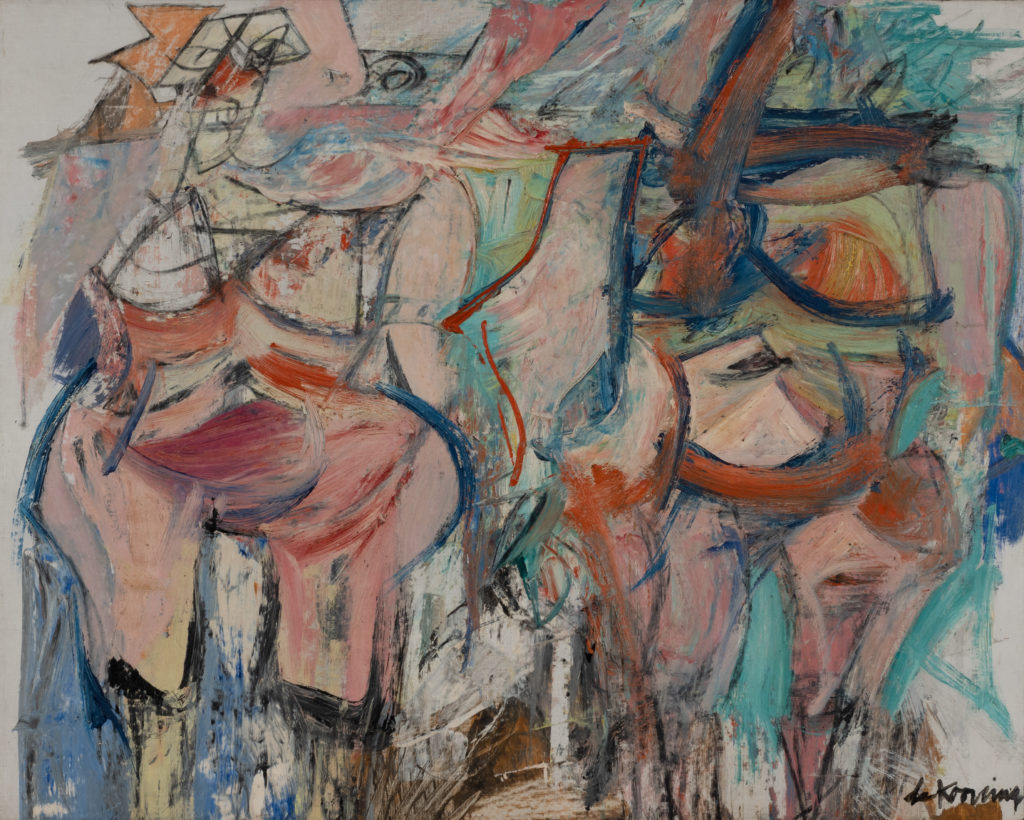 Willem de Kooning, Two Women, 1954–55. Collection of the Modern Art Museum of Fort Worth, Gift of Anne Windfohr Marion.