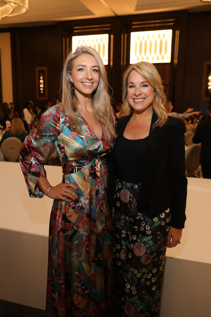 Megan Hotze, Elaine Balagia Croucher at the 2022 Best Dressed luncheon (Photo by Priscilla Dickson)