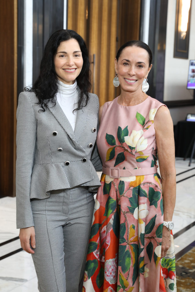 Limor Smith, 2022 Best Dressed luncheon honorary chair Sue Smith at the Post Oak Hotel fundraiser. (Photo by Priscilla Dickson)
