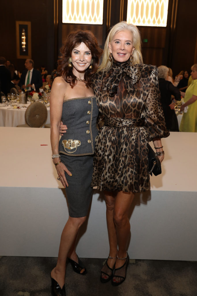 Marla Hurley, Tama Lundquist at the Best Dressed luncheon (Photo by Priscilla Dickson)