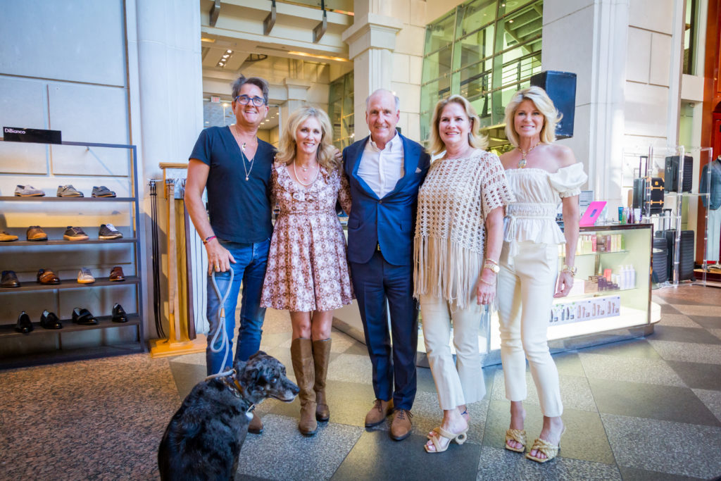 Niven Morgan, KJ Murphy, Crawford Brock, Michelle Moussa, Julie Hawes. (Photography by Hal Samples)  