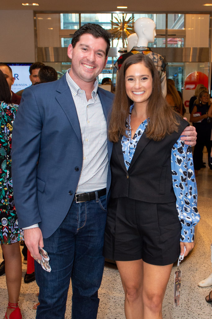 Phillip & Melissa Lepow at the Houston Astros Team Up event at Tootsies (Photo by Jacob Power)