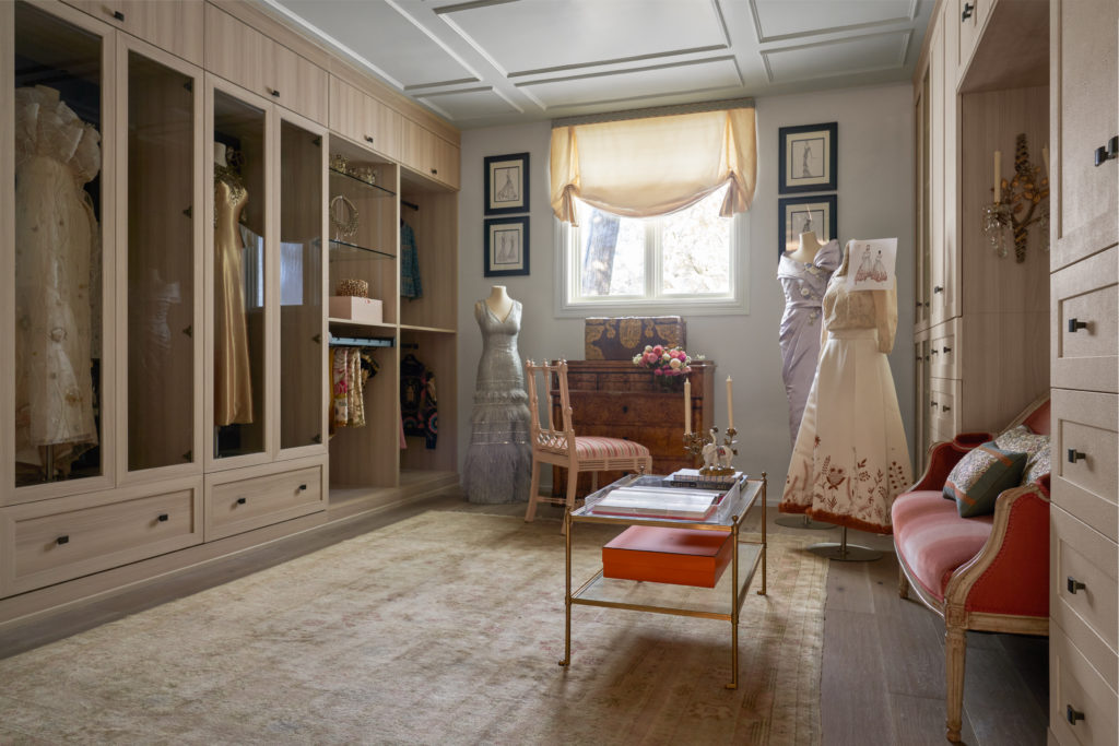  The unabashed luxury of the belle époque informed the Woman's Sitting Room by Schooler Kellogg. (Photo Nathan Schroder)