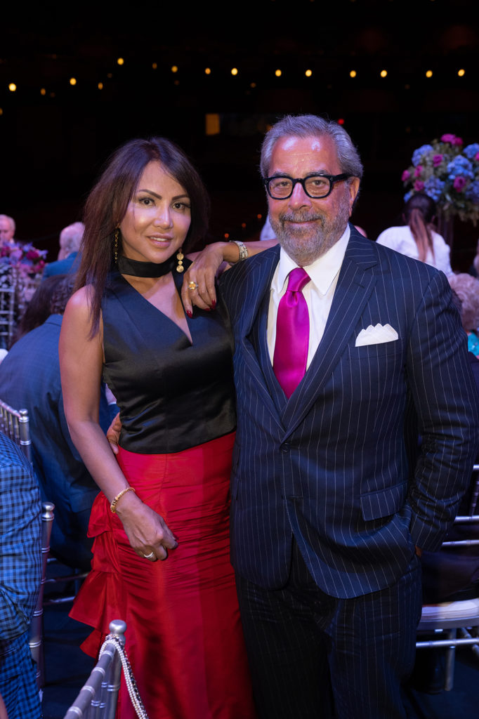 Shara & Kent Schaffer at the Houston Ballet Opening Night Onstage Dinner (Photo by Wilson Parish) 