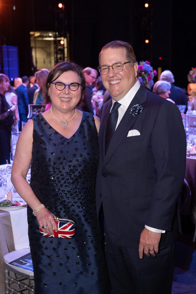 Shawn Stephens & Jim Jordan at the Houston Ballet Opening Night Onstage Dinner (Photo by Wilson Parish)